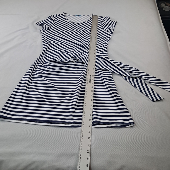 J.McLaughlin Elora Dress in Bangle Stripe Size M - Picture 11 of 12
